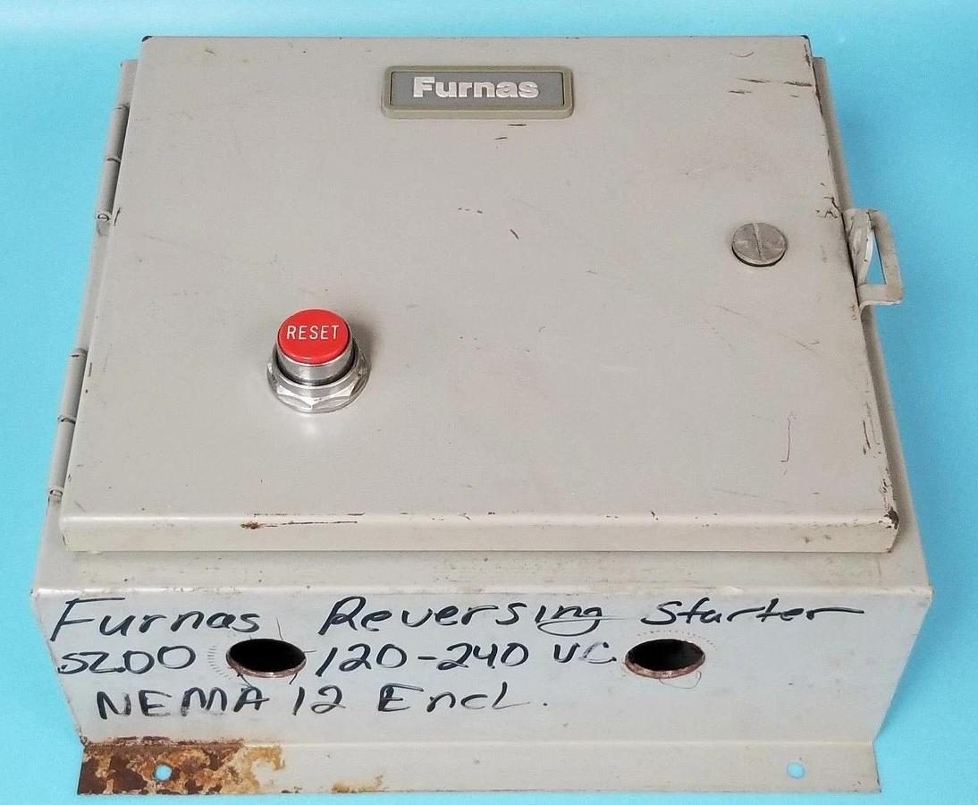 Used FURNAS ELECTRIC 22BP109067U STARTER 120/240V 60HZ, 22BP32AA , B075BTZ13JKX2
