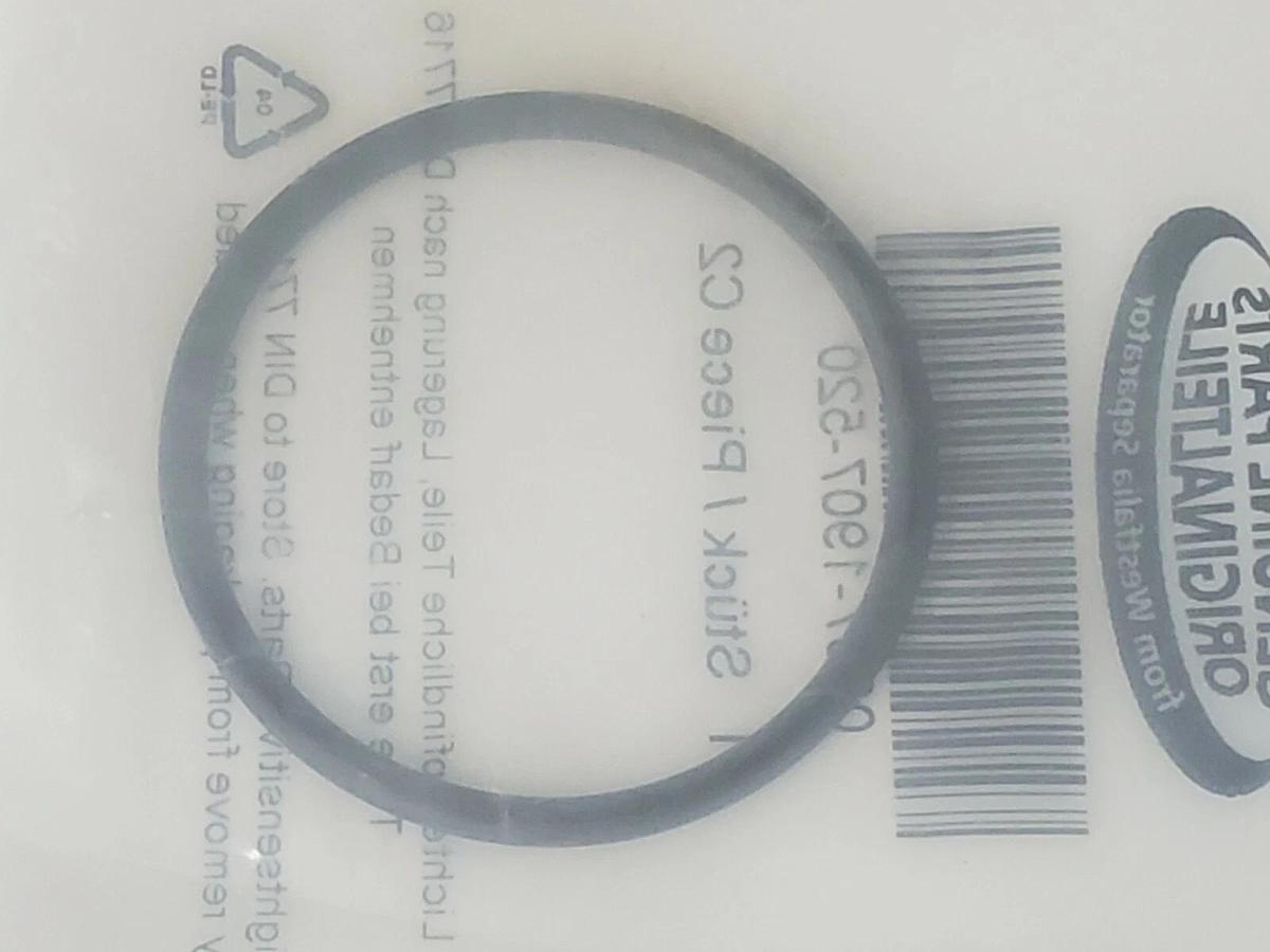 Used NEW GEA WESTFALIA SEPARATOR 0007-1907-520 O-RING SEAL 00071907520