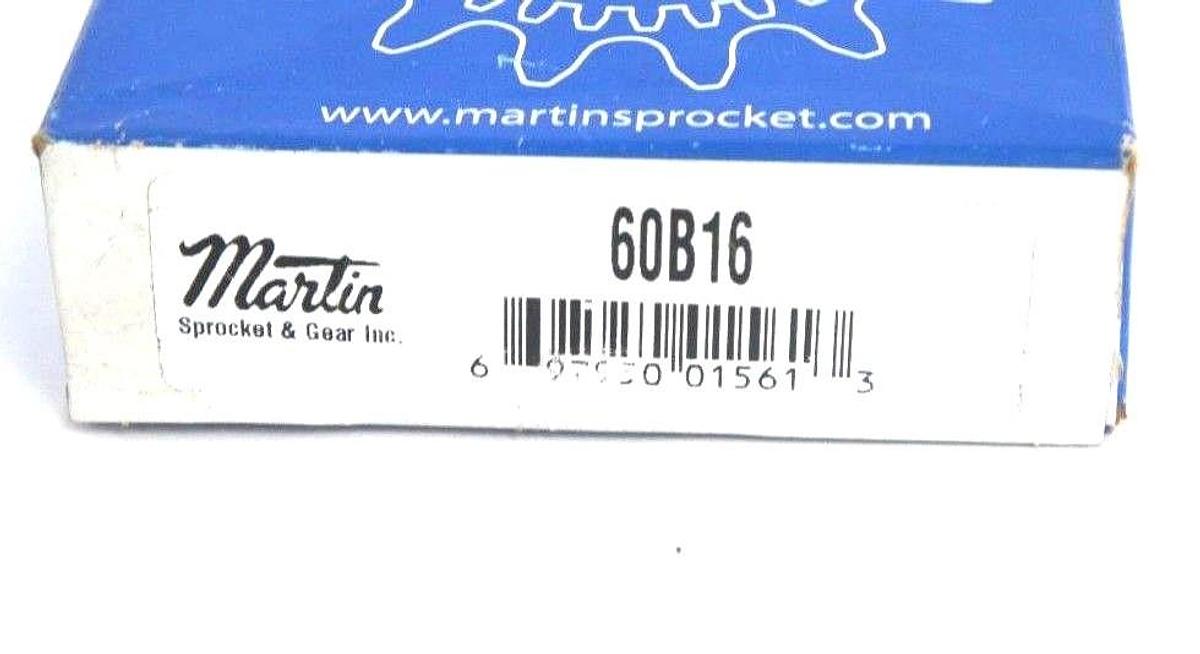 FACTORY SEALED MARTIN 60B16 SPROCKET 3/4" BORE, 16 TEETH