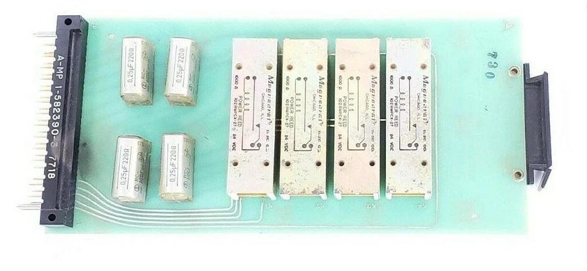 Used DIAMOND POWER 336328-1035 REV C RELAY MODULE ASSY 98255-P X 3363281035C
