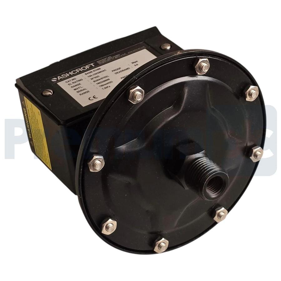 Ashcroft B429B XCH06 B-Series Pressure Switch 30"H2O 15A 125/250VAC B429BXCH-06