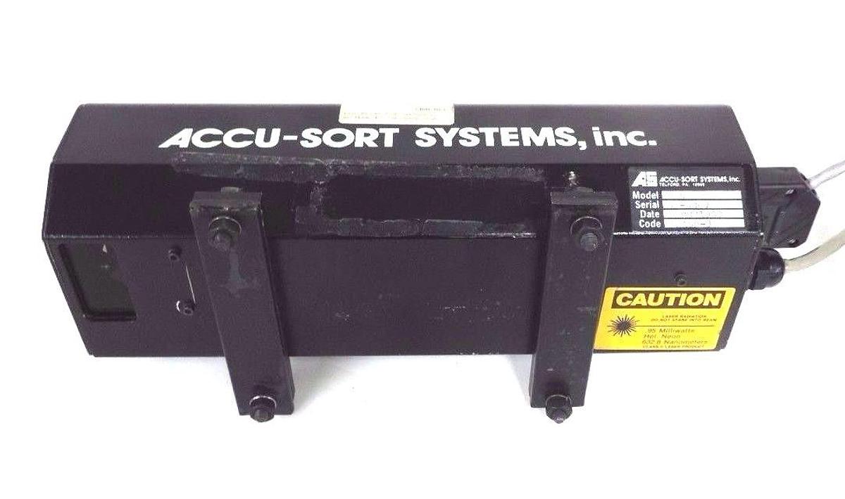 Used ACCU-SORT SYSTEMS MODEL 45L LASER BARCODE SCANNER 120VAC
