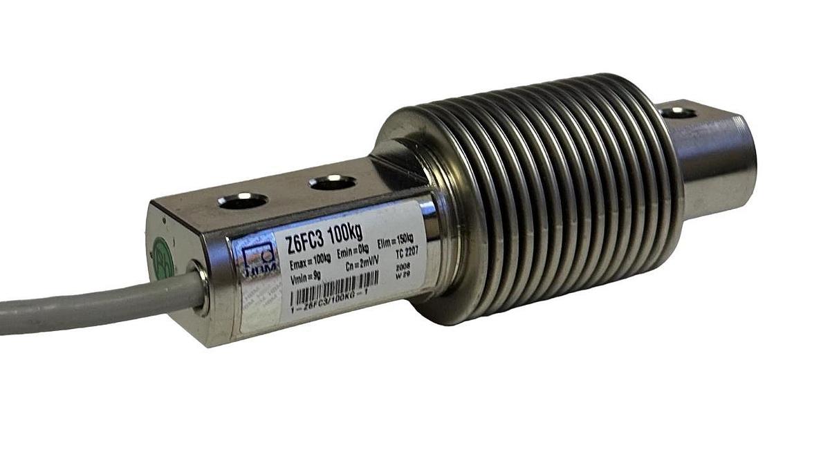 NEW HBM 1-Z6FC3/100KG-1 / Z6FC3 100kg LOAD CELL 100KG CAPACITY RATING 2mV NNB
