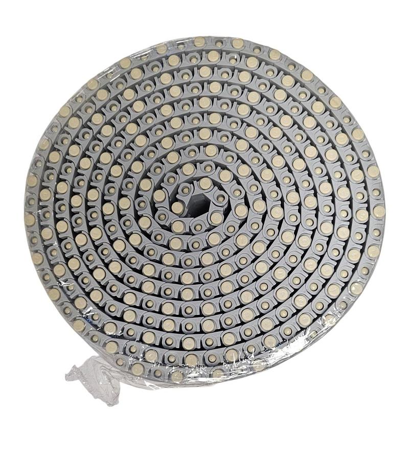 Used HABASIT AMERICA M1220 FLAT TOP PP GRAY RODS BELT WIDTH: 23.65'' LENGTH: 12.71'