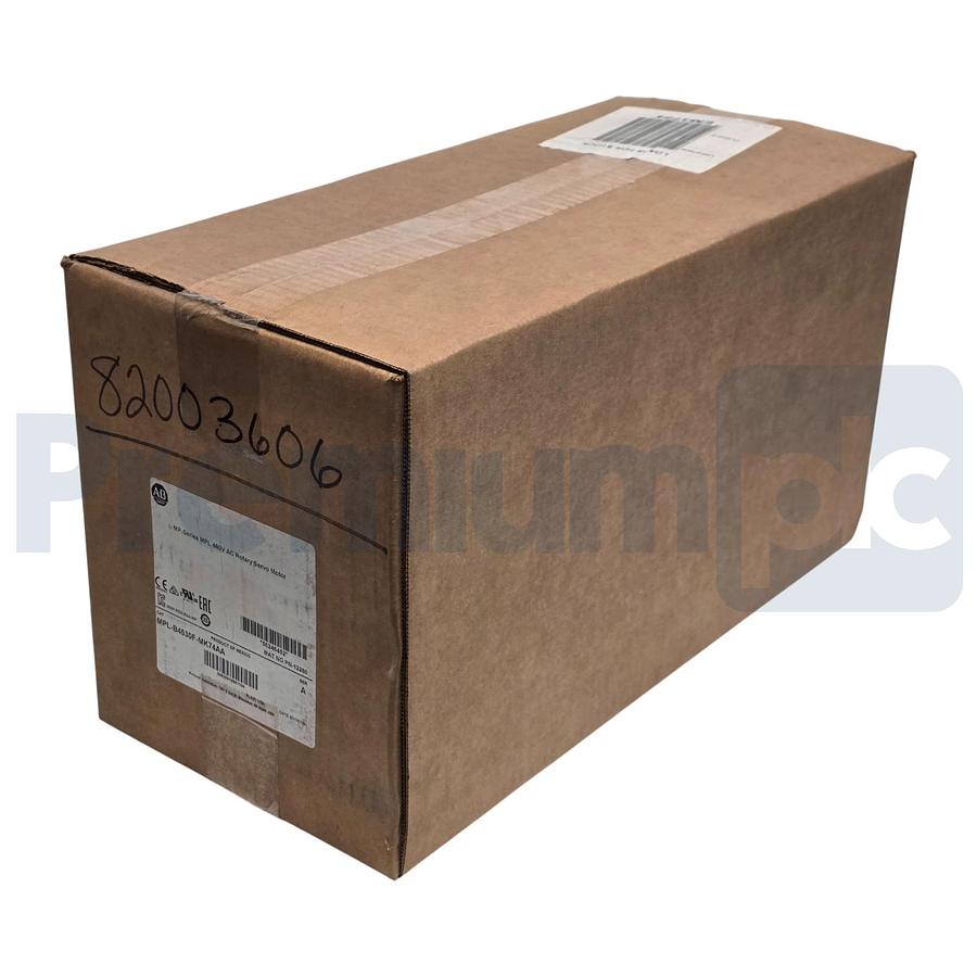 Used Allen Bradley MPL-B4530F-MK74AA /A Servo Motor 460V 3000RPM Keyless w/Brake NSMP