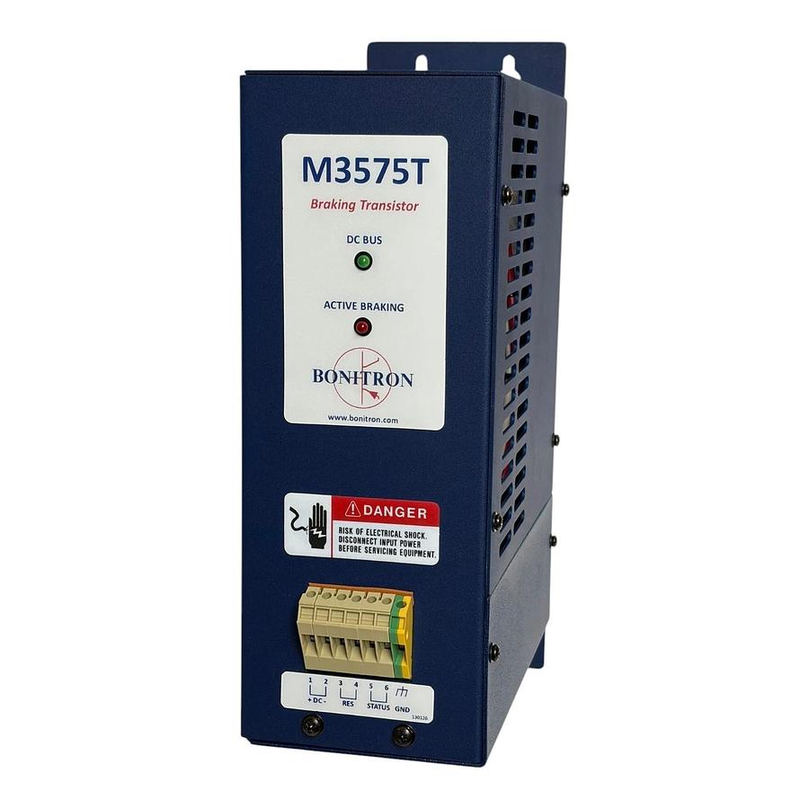 Used Bonitron M3575T-H75 Braking Transistor Module 460VAC 75HP 750VDC 75A New Surplus