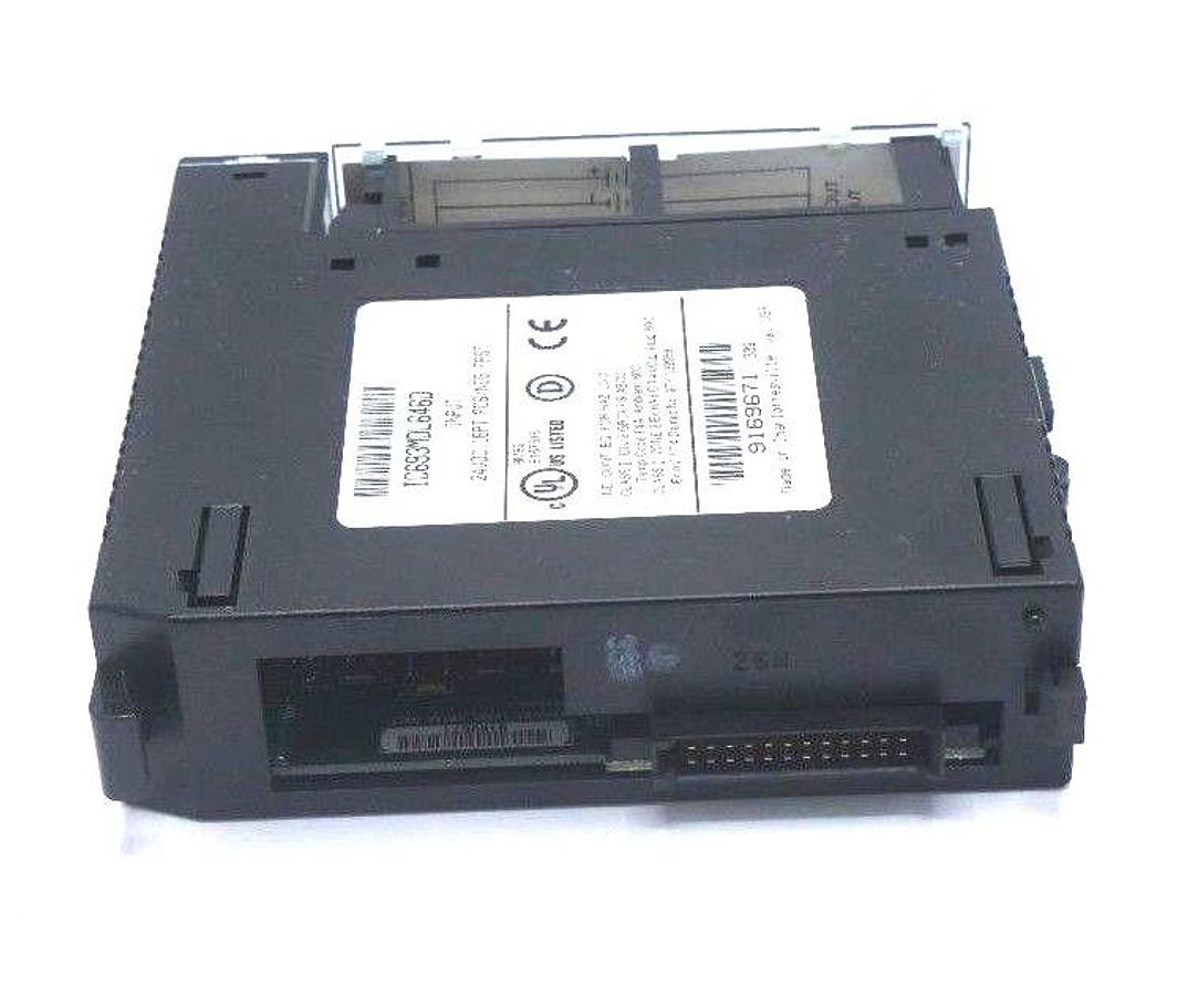 Used LOT OF 3 GE FANUC IC693MDL646D INPUT MODULES 24VDC, 16 PT POS/NEG FAST