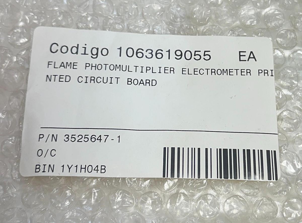 Used ABB C-E 5516832-IN / 5516851-5AD / Y60247 FLAME PHOTOMULTIPLIER PCB BOARD USNP
