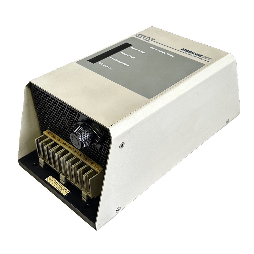 Used AEG MODICON iCC 110-144 / 110144 MODEL PLS4 CYBERLINE POWER SUPPLY