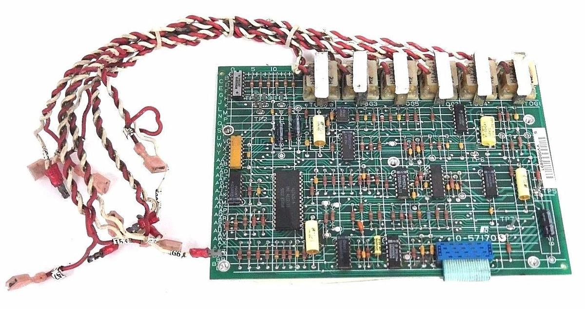 Used RELIANCE ELECTRIC 0-57170 DRIVE BOARD 057170E, 0-57170E