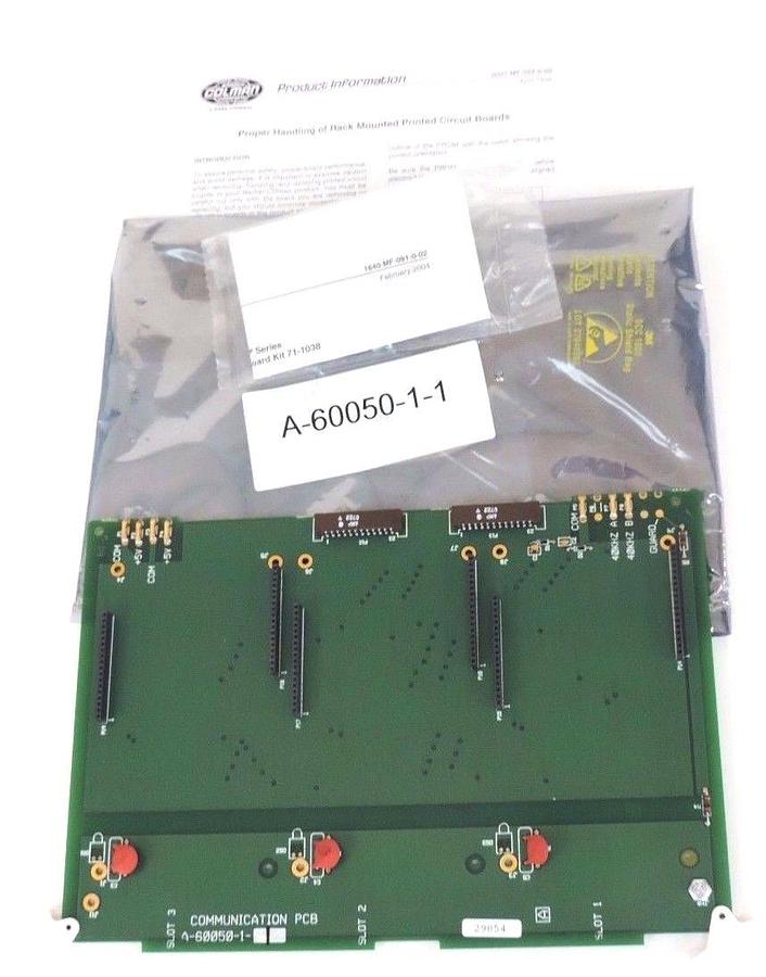 Refurbished REPAIRED BARBER COLMAN A-60050-1-1 COMMUNICATIONS PCB BOARD A6005011