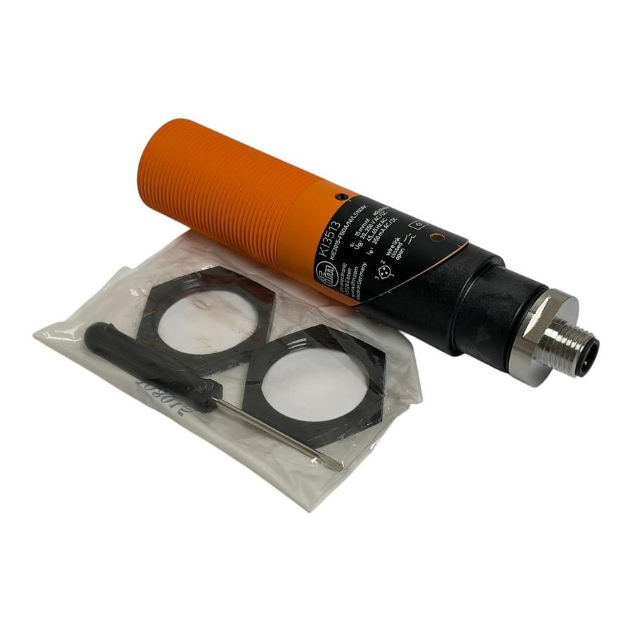 ifm electronic KI3513 Capacitive Proximity Sensor M30 20-250V AC/DC New