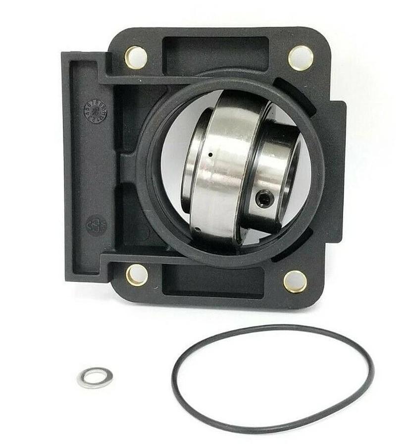 NEW SNR UC207G2 FJ7 BEARING INSERT W/ BRG METRIC 4-BOLT FLANGE 35MM BORE