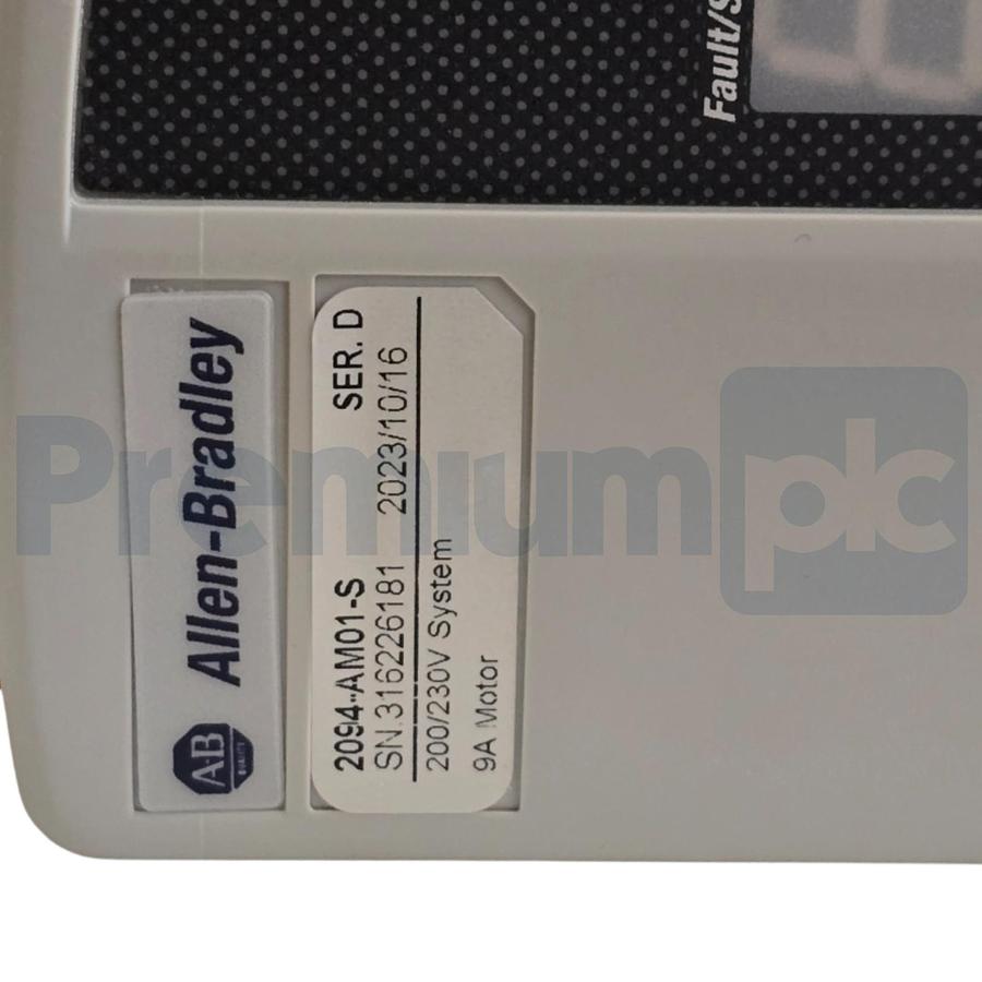 Used Allen-Bradley 2094-AM01-S /D Kinetix 6000 Axis Module 200/230V 9A 2094AM01S NSNP