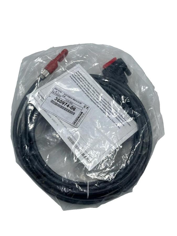 HEIDENHAIN 360974-06 | 36097406 Adapter Cable 6m M12 14-Pin to D-Sub 15-Pin NSMP