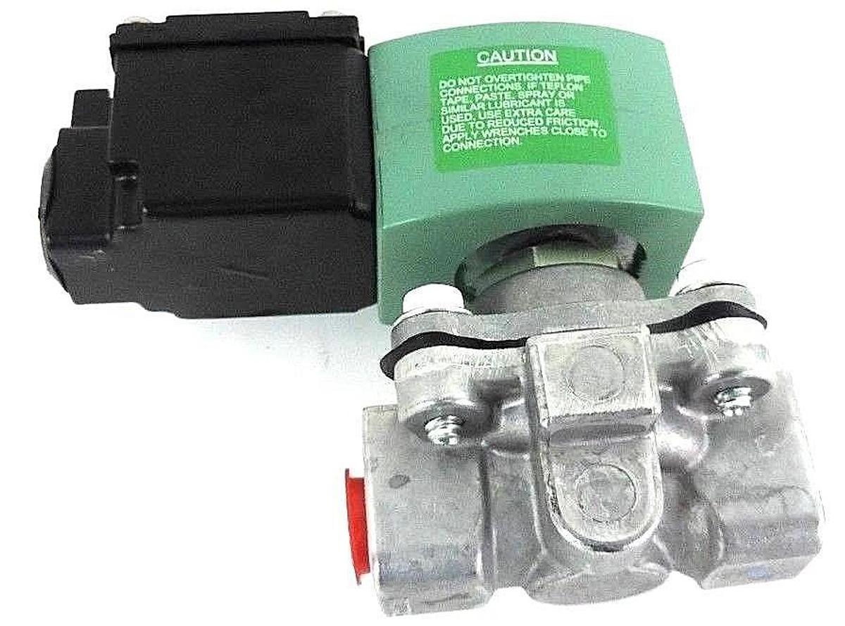Used NIB ASCO JKF8215G010 SOLENOID VALVE 2WAY 10.1WATT 24V 3/8IN PORT