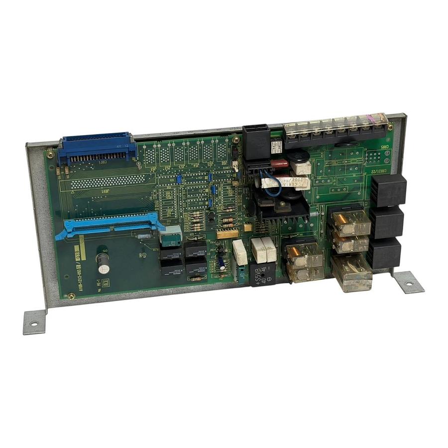Used Fanuc A16B-1212-0930 / 03B R-J2 Robotic Controller Emergency Stop Control Board