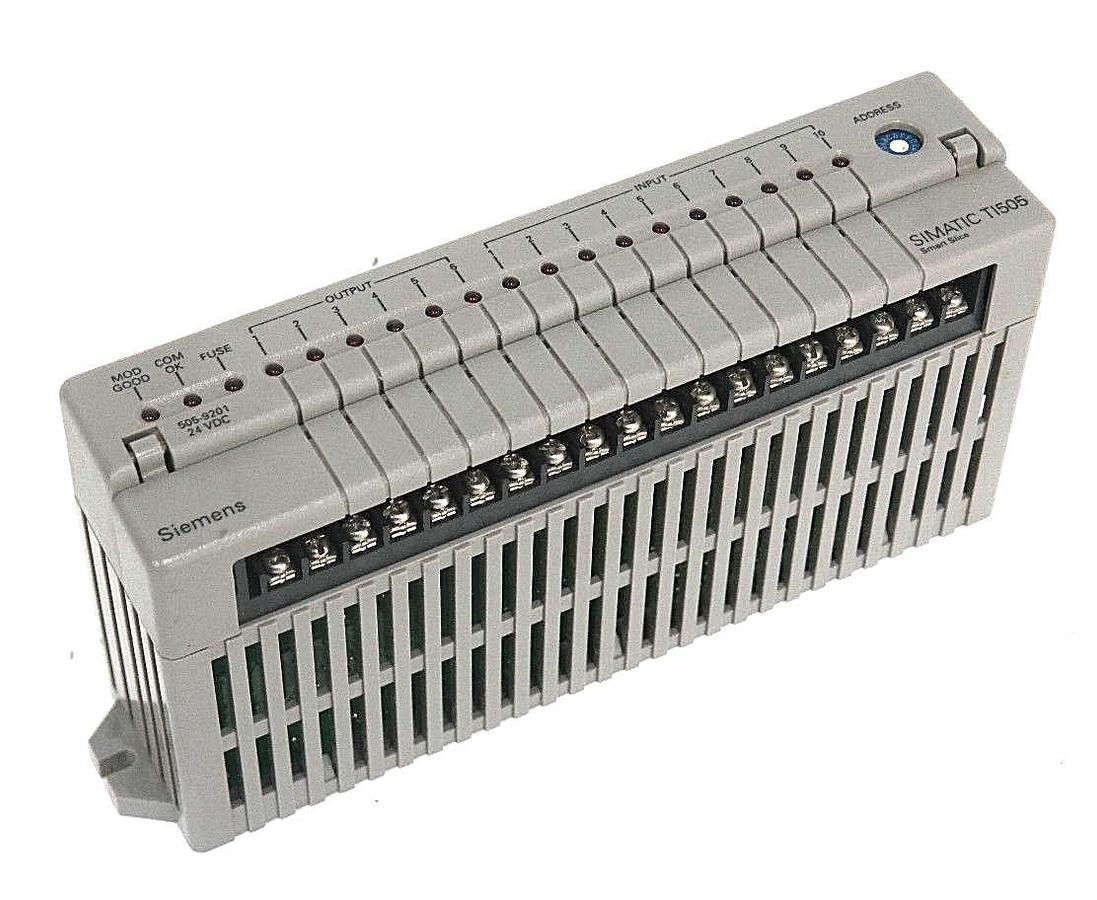 Used SIEMENS 505-9201 SIMATIC TI505 SMART SLICE COMMUNICATIONS MODULE 2592545-0001