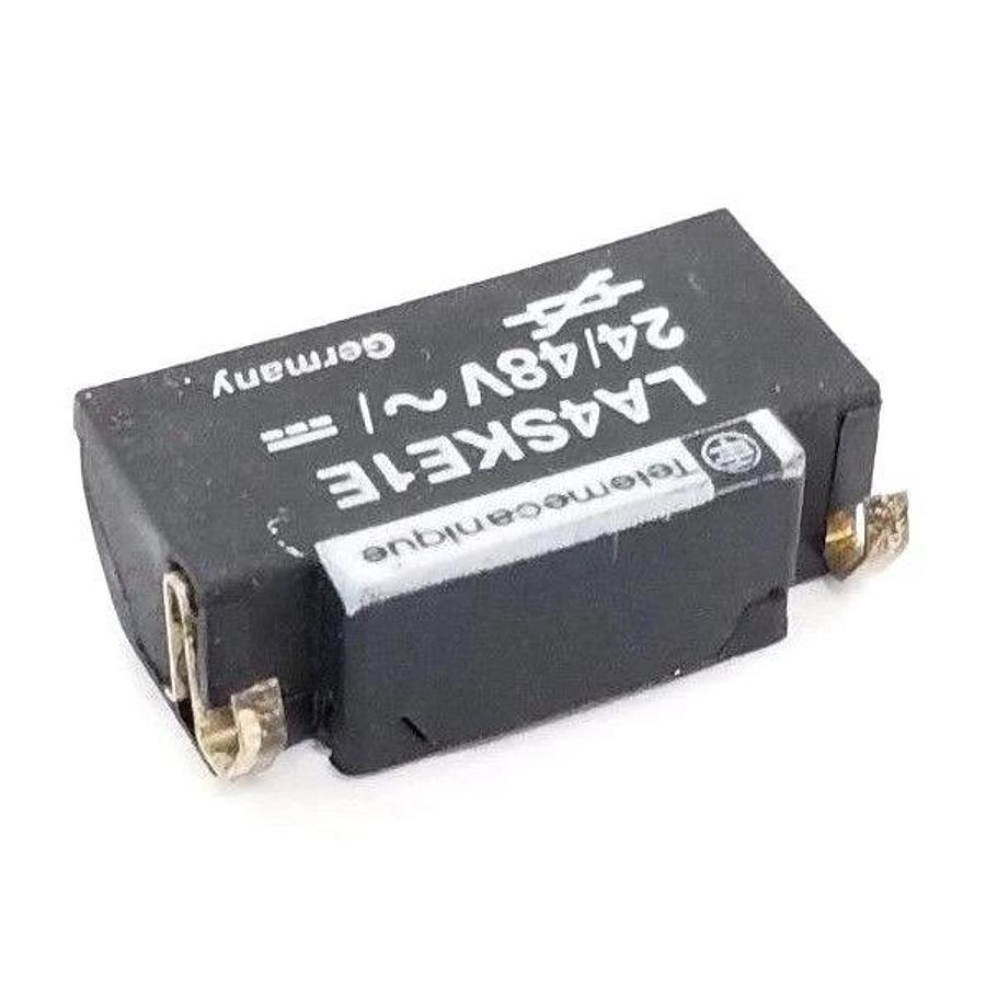 Used TELEMECANIQUE LA4SKE1E SUPPRESSOR 24/48V~