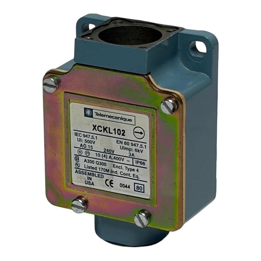 Telemecanique XCKL102 Limit Switch Body OsiSense XC Standard 1NC+1NO
