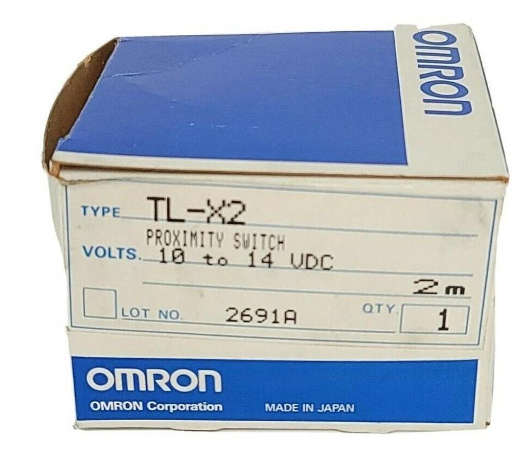 Used NIB OMRON TL-X2 PROXIMITY SWITCH TLX2 10-14VDC
