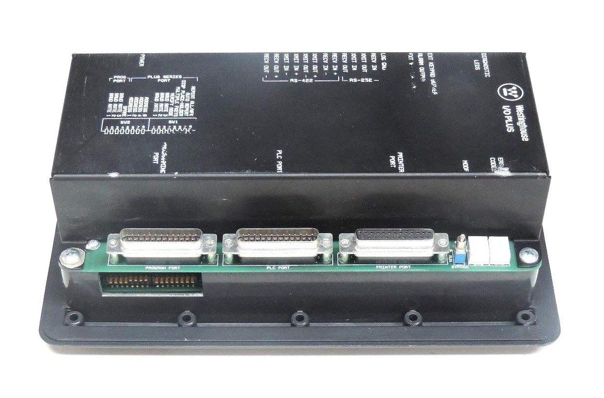 Used REPAIRED WESTINGHOUSE 1006266101A I/O PLUS OPERATOR PANEL 6266 V3.5, 115VAC