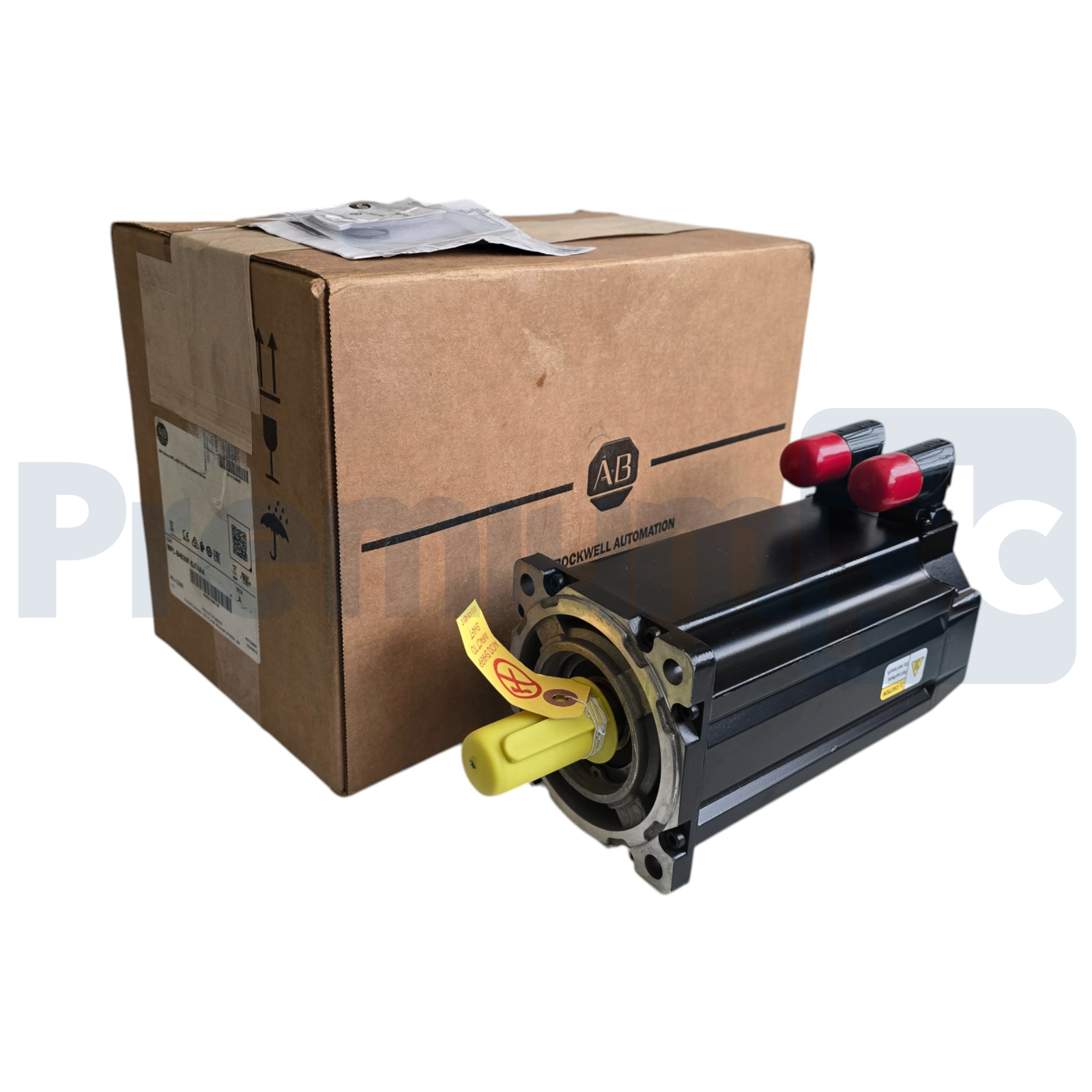 Used ALLEN BRADLEY MPL-B4530F-SJ74AA /A Kinetix MPL AC SERVO MOTOR 460V w/BRAKE NSMP