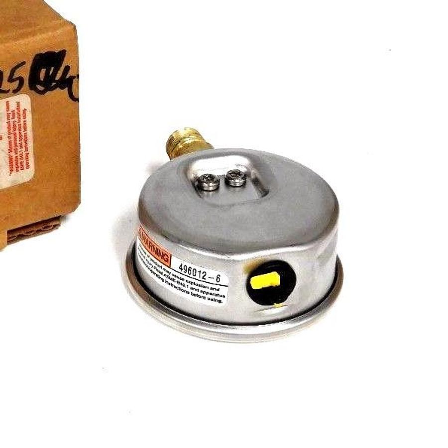 Used NIB LENZ AFC-100-25 PRESSURE GAUGE AFC10025