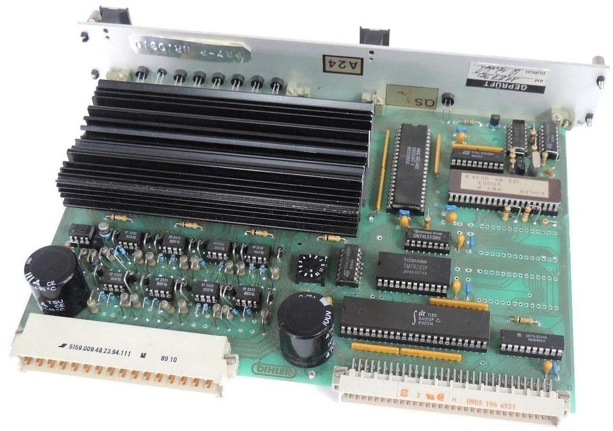 Used BIHLER 122-82-0589 PC BOARD 122820589, PR7-P