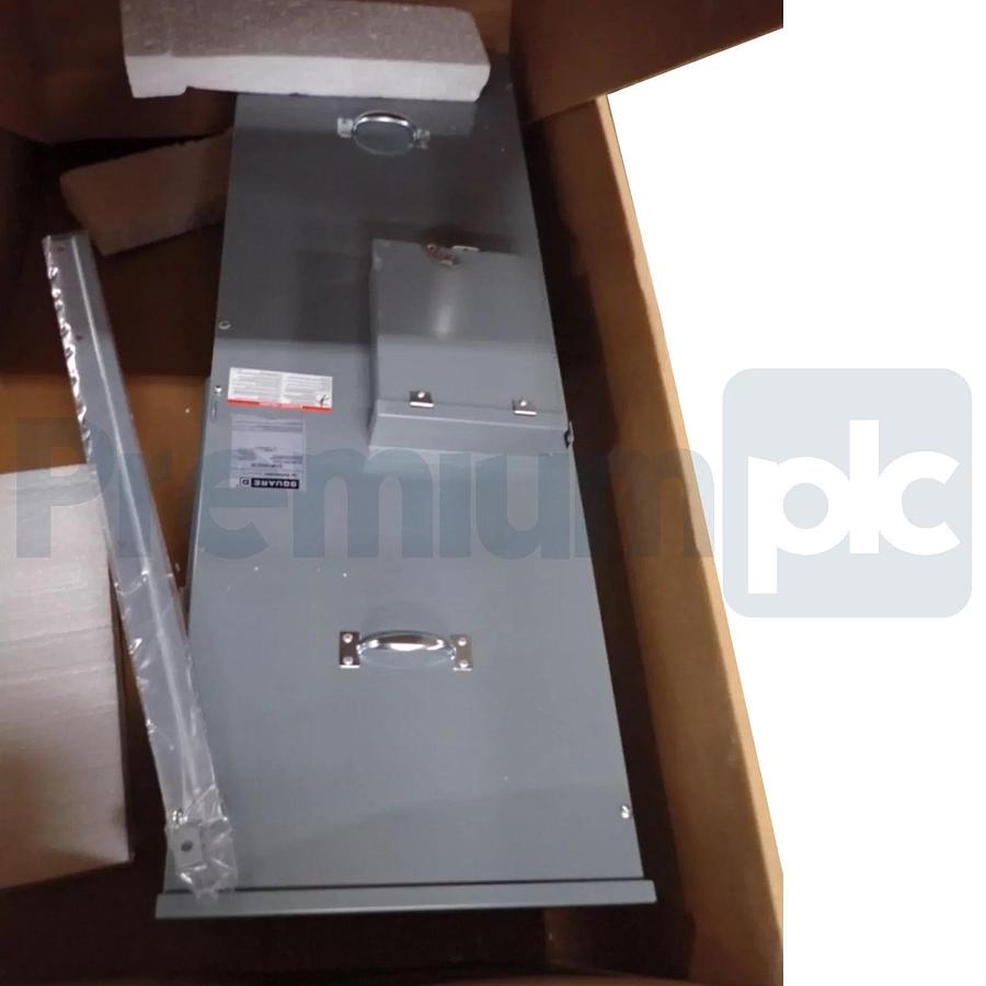 Square D EZM1600CB EZ Meter-Pak Main Circuit Breaker Unit 600A 120/240VAC 1Ph/3W