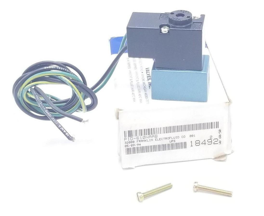 Used NIB MAC PI0-610NAAB SOLENOID VALVE, PI0610NAAB, 24 VDC, 8.5W