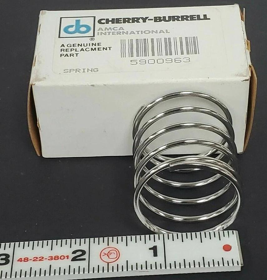 Used LOT OF 3 NIB CHERRY-BURRELL 5900963 SPINGS