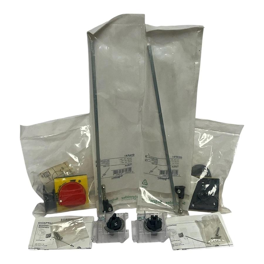 Lot of 2 Schneider Electric GV2APN02 TeSys GV2 Extended Rotary Handle Kits IP54