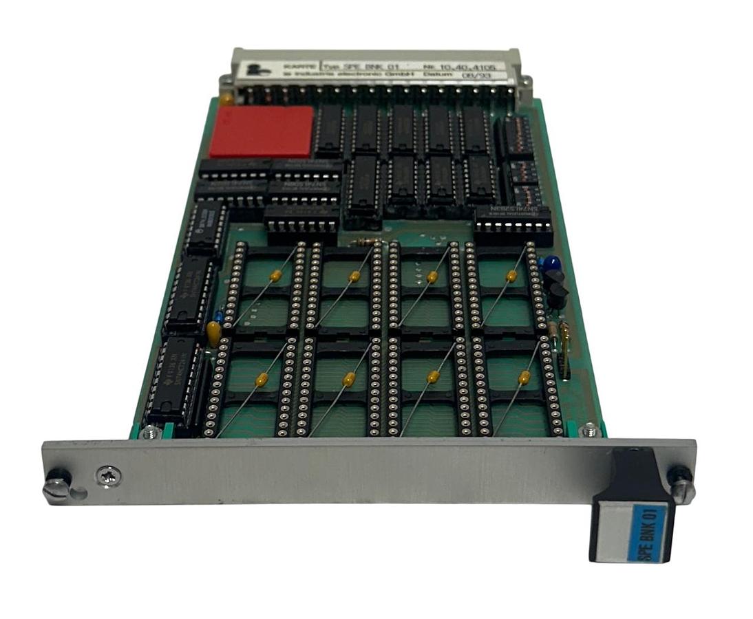 Used IE INDUSTRIE ELECTRONIC SPE BNK 01 / 10.40.4105 / SPEBNK01 CARD OEM NSMP