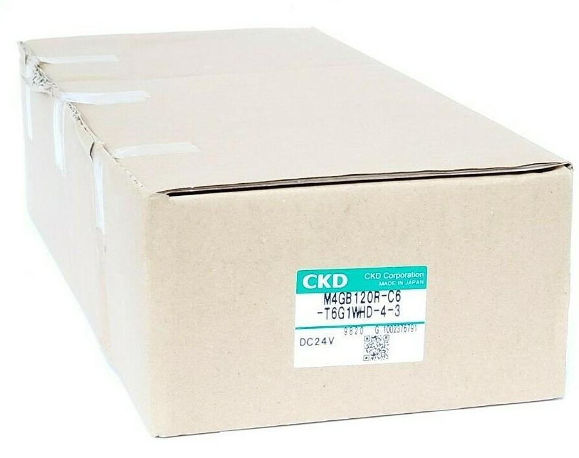 Used NIB CKD M4GB120R-C6-T6G1WHD-4-3 MANIFOLD VALVE ASSEMBLY OPP3-1G CC-LINK