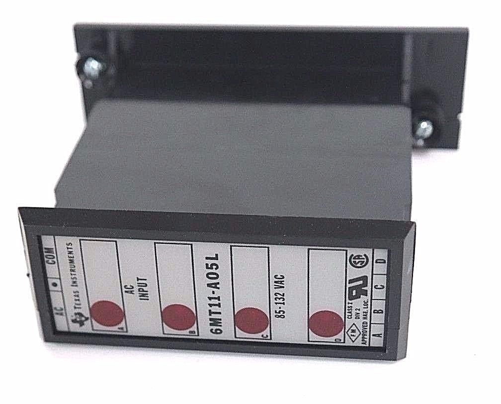 NIB TEXAS INSTRUMENTS 6MT11A05L INPUT MODULE 85-132VAC 6MT11-A05L