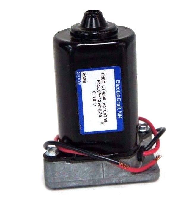 Used NEW ELECTROCRAFT P15LCP-120KX120 PMDC LINEAR ACTUATOR 0-12V, P15LCP120KX120