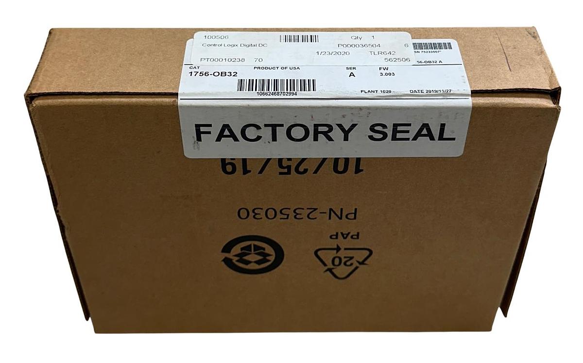 ALLEN BRADLEY 1756-OB32 /A ControlLogix 32 Point DC Output Module 12/24V NSFS