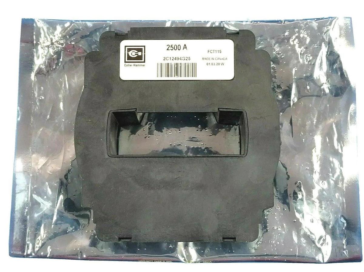 NEW CUTLER HAMMER 2C12494G25 CURRENT SENSOR 2500A FCT115