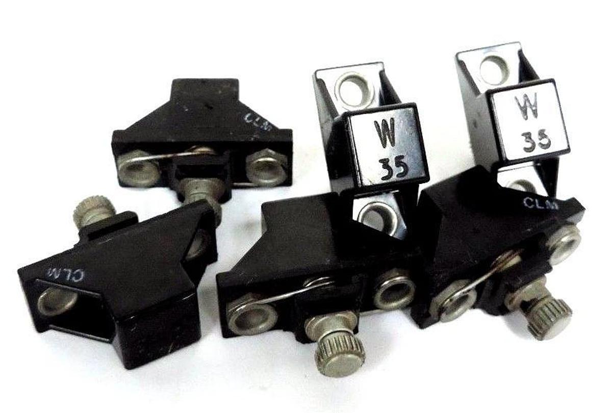 Used LOT OF 6 ALLEN BRADLEY N35 HEATER ELEMENTS