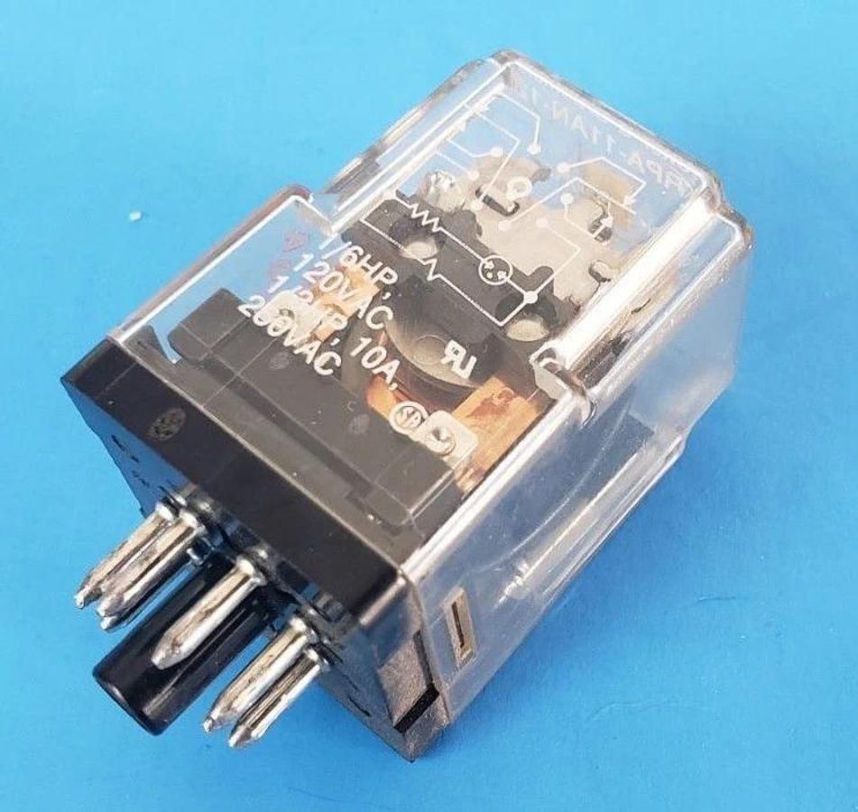 Used POTTER & BRUMFIELD KRPA-11AN-120 POWER RELAY 120V 50/60HZ KRPA11AN120