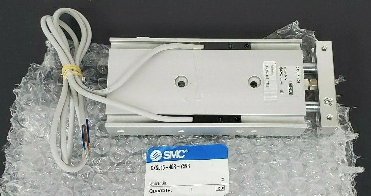 Used NEW SMC CXSL15-40R-Y59B CYLINDER CXSL1540RY59B MAX. 0.7MPa
