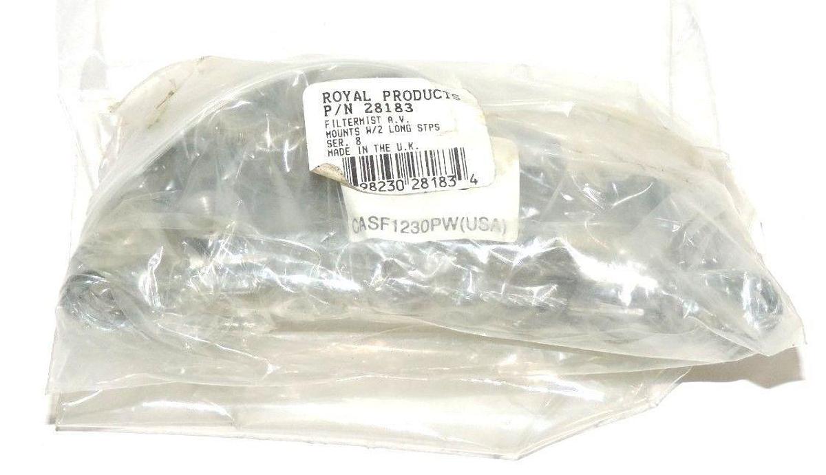 Used LOT OF 4 NEW ROYAL PRODUCTS 28183 AV MOUNTS WITH STRAPS SERIES 8