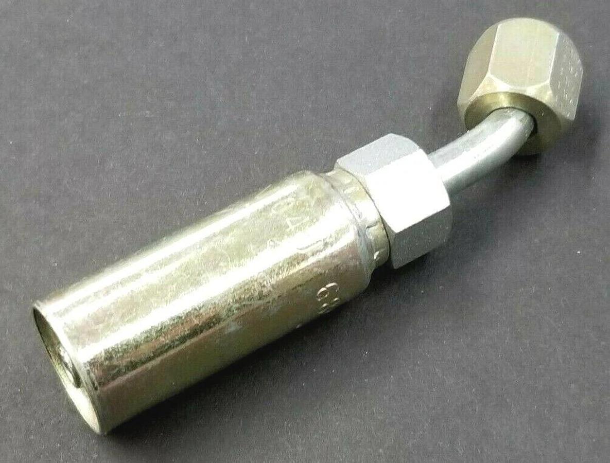 NEW EATON WEATHERHEAD 04U-684 SWIVEL HOSE END 45 DEG. 1/4'' IN. FEMALE 04U684
