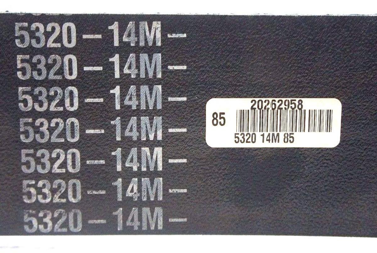 NEW GOODYEAR HAWK 5320-14M-85 TIMING BELT 3-3/8" WIDTH 532014M85