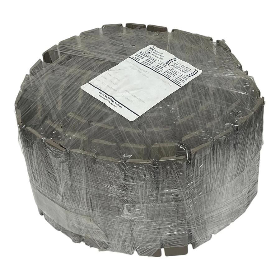 MIR LF882K0750T 7-1/2" X 10FT Table Top Chain Conveyor Slat Belt With Tab - NSMP