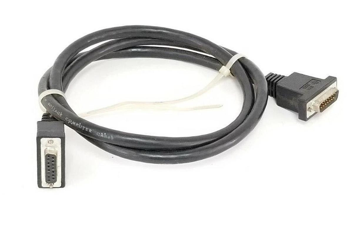 Used SIEMENS TEXAS INSTRUMENT 5TI5-25806 CABLE ASSEMBLY MALE/FEMALE CONNECTOR