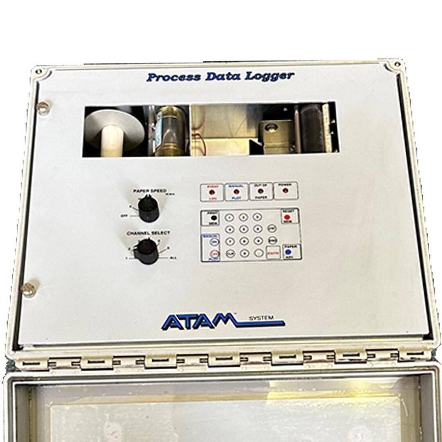 Used ATAM SYSTEMS INC 2360 PROCESS DATA LOGGER W/ ENCLOSURE