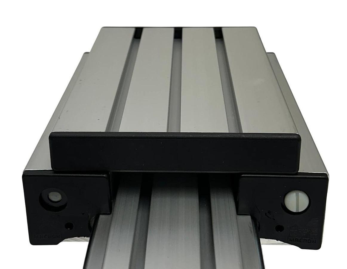 MACRON DYNAMICS 10187001 LINEAR SLIDE RAIL ACTUATOR 26'' DAMAGED PLASTIC NSNP