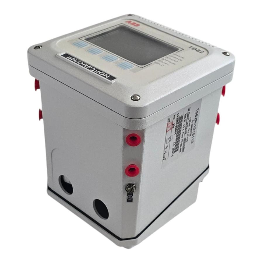 Used ABB TB82PH1010110 | TB82 pH / Redox ORP Transmitter 4-20mA 13.5-42VDC Pipe Mount